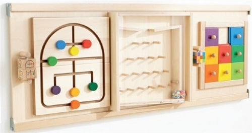 Set of Upper & Lower Sensory Wall Guide Rails by HABA