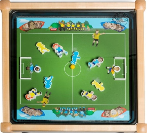 Soccer Themed Square Magnetic Kids Play Sand Table