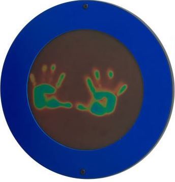 Magic Circles Wall Panel-Finger Painting Toy-Blue, Green or Maize