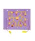 Hippo 3-Activity Sensory Wall Panel by NOVUM