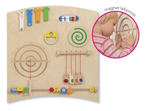 Learning & Sensory Activity Curve A Wall Panel