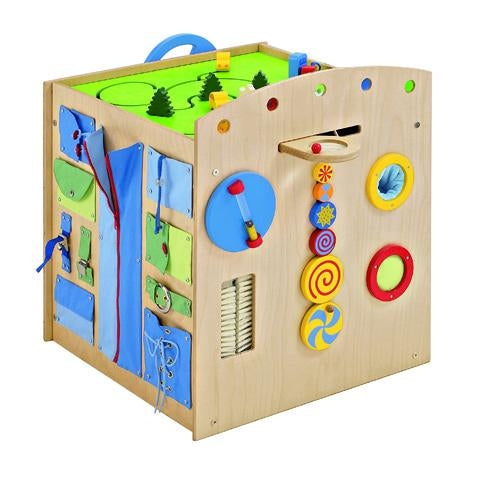 Sensory Island Multi Learning Play Cube by HABA