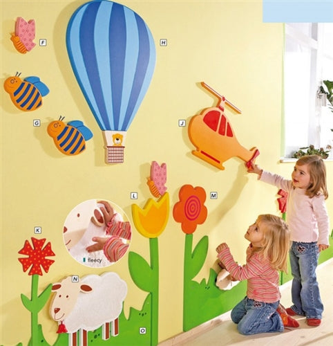 Meadow Wooden Play Wall Decoration
