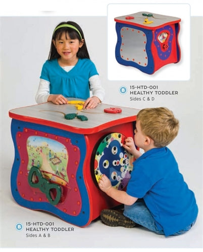 Healthy Toddler Activity Island Play Cube
