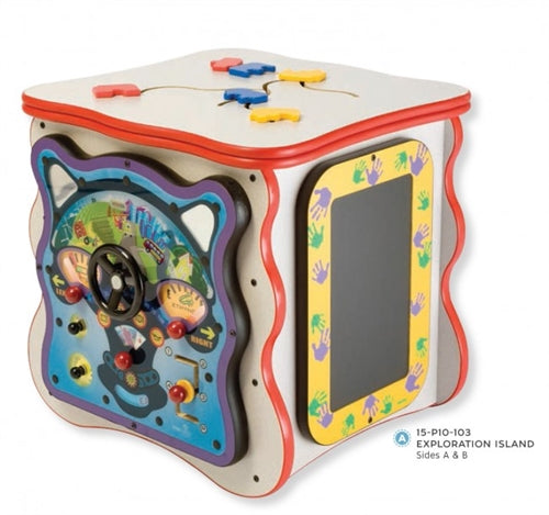 Exploration Activity Island Play Cube