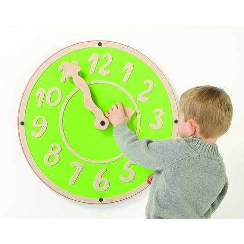 GIANT CLOCK(Beech and Green) Wall Toy