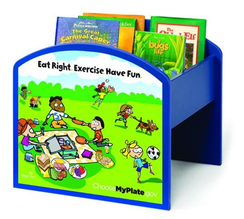 MyPlate Kinderbox Book Browser / Media Storage