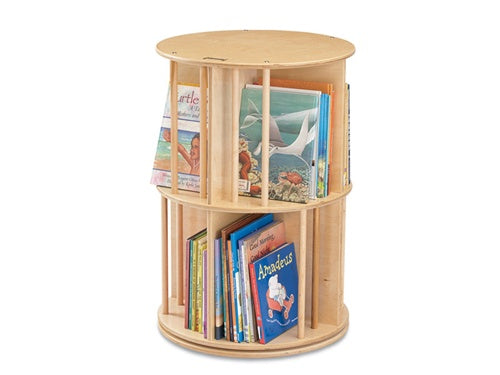 BOOK-go-ROUND-Eight Sectioned Revolving Library Bookdisplay