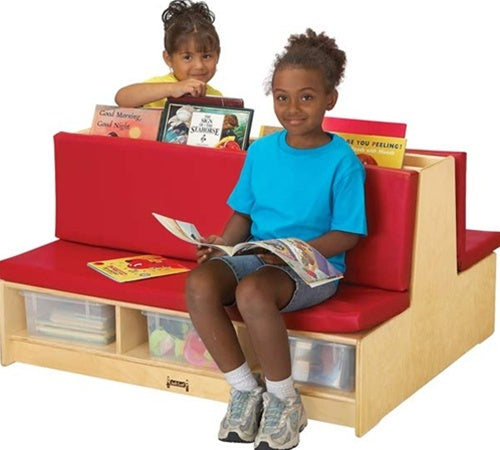 KIDS READ-a-ROUND - COUCH FOR WAITING AREA-Red or Blue