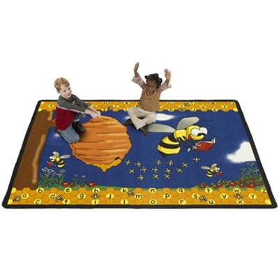Flagship Kids Carpets-Busy Bees Kids Educational Rug