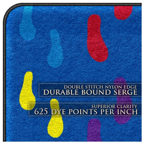 Kids Carpets-Footprints Kids Activity Rug