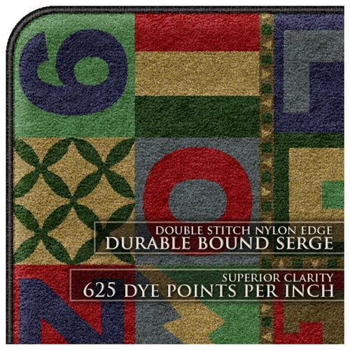 Flagship Kids Carpets-Floors That Teach Kids Educational Rug, Round or Square