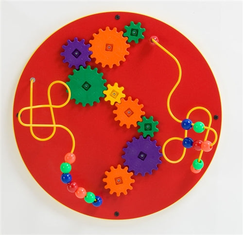 loco gear Loco-Motion Spheres Wall Panel Toy-Gears and Beads-pediatric waiting room toys-dentist office toys,Free Shipping – WaitingRoomToysNFurniture