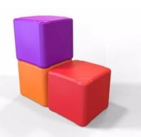 Eco Children's Seating Collection-Cube