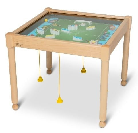 Soccer Themed Square Magnetic Kids Play Sand Table