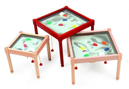 Square Magnetic Kids Play Sand Table