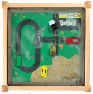 Car/Truck Themed Square Magnetic Kids Play Sand Table