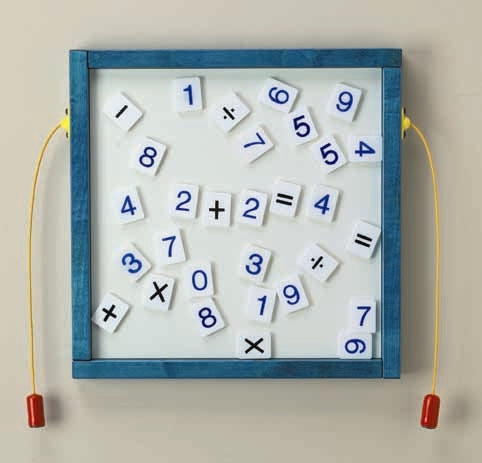 Magnetic Mix-Ups Wall Game Wall Toy - Numbers