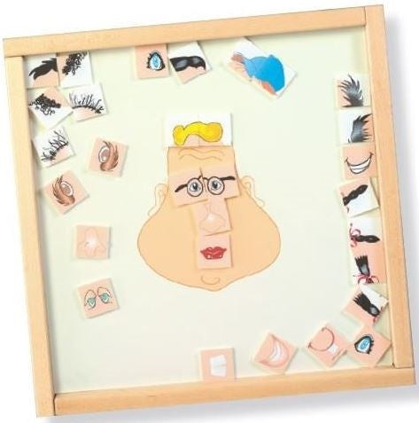Magnetic Mix-Ups Wall Game Wall Toy - Funny Face