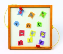 Magnetic Mix-Ups Wall Game Wall Toy - Letter Match