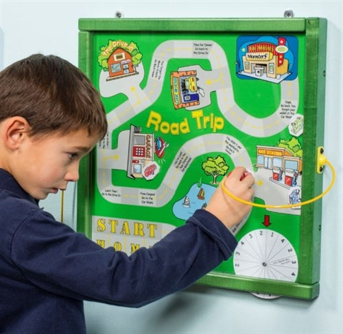 Magnetic Wall Game Wall Toy - Road Trip