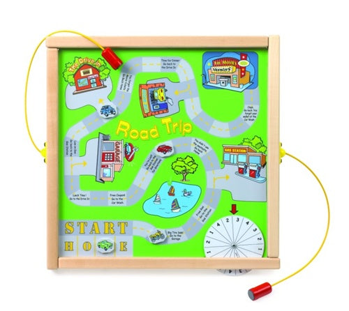 Magnetic Wall Game Wall Toy - Road Trip