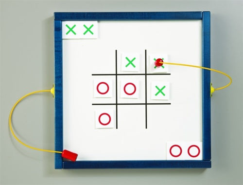 Magnetic Mix-Ups Wall Game Wall Toy - Tic Tack Toe