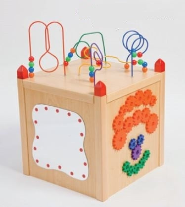 Funny Face Island /Play Cube-5 Sides of Play-Made in USA