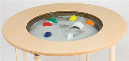Round Magnetic Sand Table Kids Activity Play Table