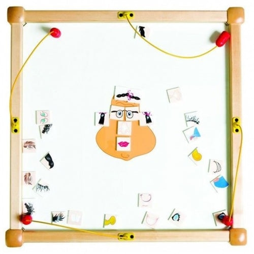 Funny Face Magnetic Square Kids Activity Play Table