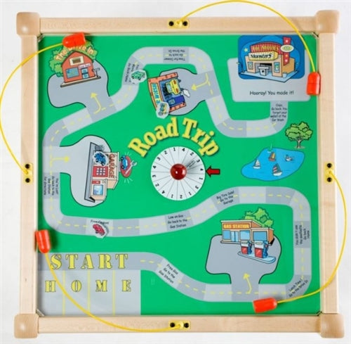 Road Trip Magnetic Square Kids Activity Play Table